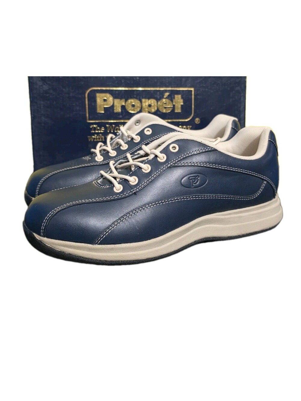 Propet Rare Jazz Walker Women's 7.5 W Blue Sneakers Athletic Shoes Walking